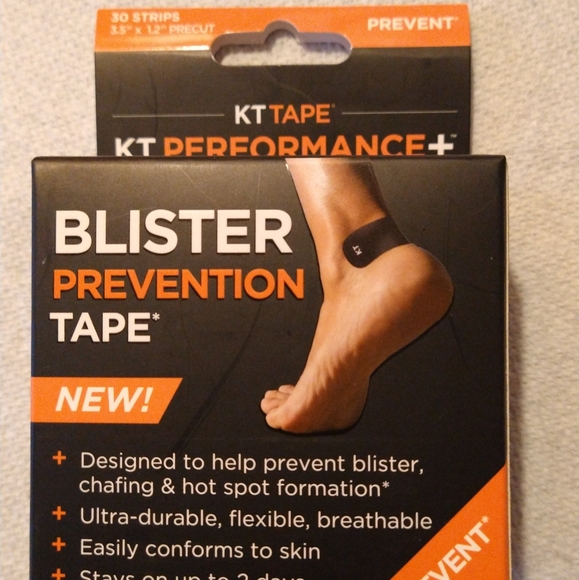 Blister prevention tape strips (black) - Picture 4 of 5